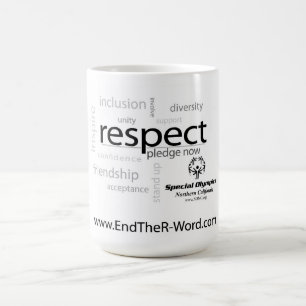 Tasse de café de respect