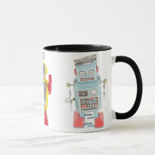 Tasse de café de robot de jouet