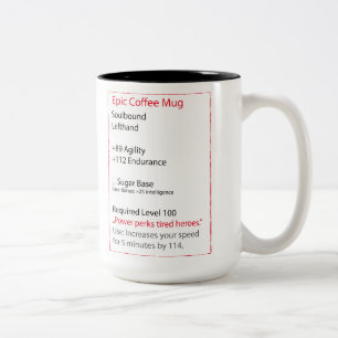 Tasse de café de RPG