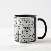 Tasse de café de Schnauzer
