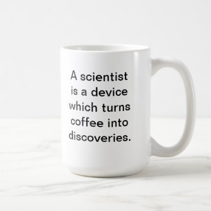 Tasse de café de scientifique