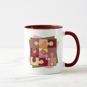 Tasse de café de sensibilisation sur l'autisme