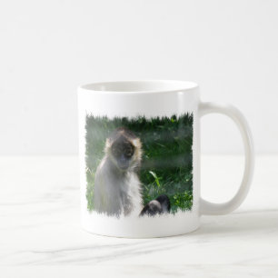Tasse de café de singe d'araignée