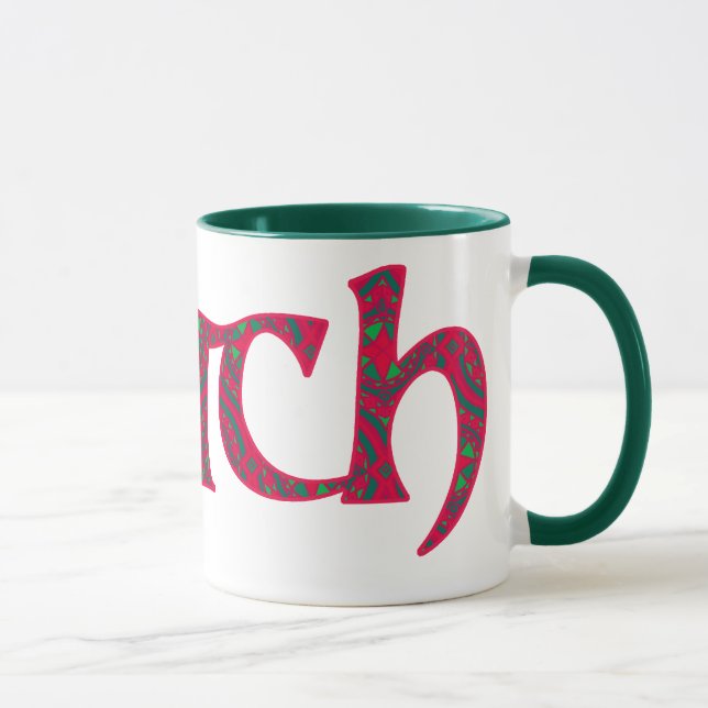 Tasse de café de sonnerie Gallois Cwtch : (Droite)