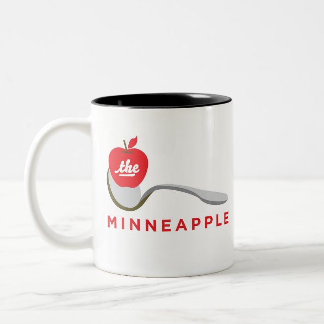 Tasse de café de Spoonbridge et de Minneapple (Gauche)