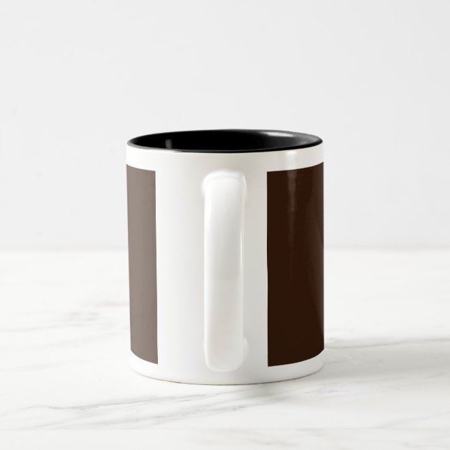 Tasse de café de structure moléculaire de caféine (Poignée)