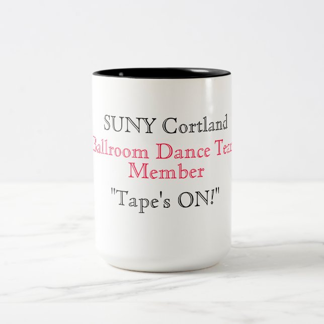 TASSE DE CAFÉ DE SUCC SUNY CORTLAND (Centre)