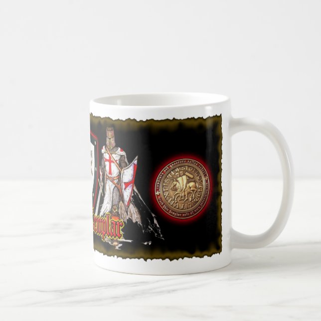 Tasse de café de Templars de chevaliers (Droite)