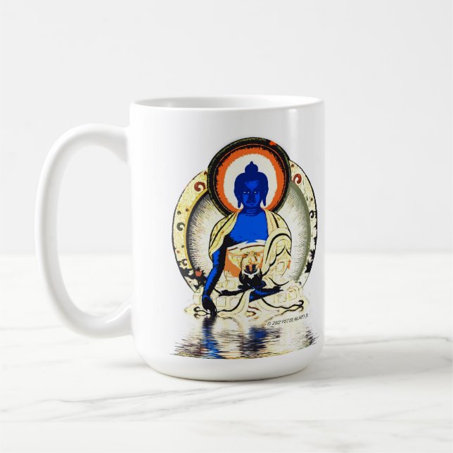 Tasse de café de thé de Bouddha de médecine (Gauche)