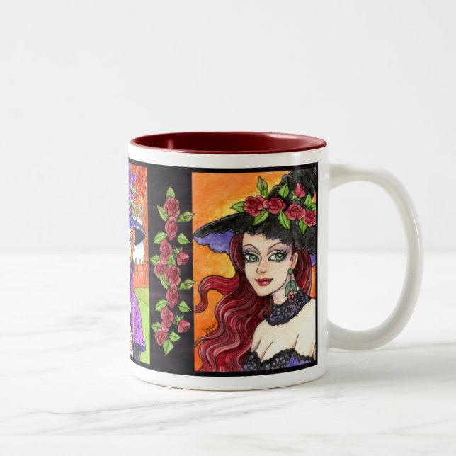 Tasse de café de thé de sorcière par Ann Howard (Droit)