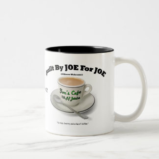 Tasse de café de ton du café deux du café de JOE