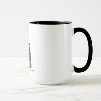 Tasse de café de tortue de hippie