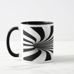 Tasse de café de trou noir