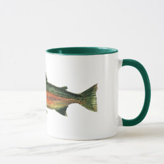Tasse de café de truite à tête d'acier