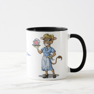 Tasse de café de vache du Holstein   Qwiznibet.co