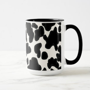 Tasse de café de vache laitière