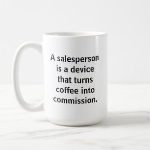 Tasse de café de vendeur