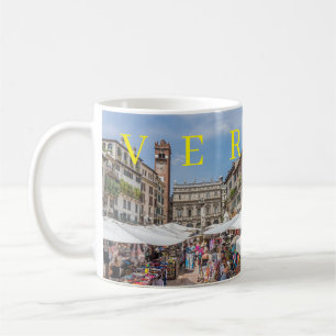 Tasse de café de Vérone Piazza Erbe