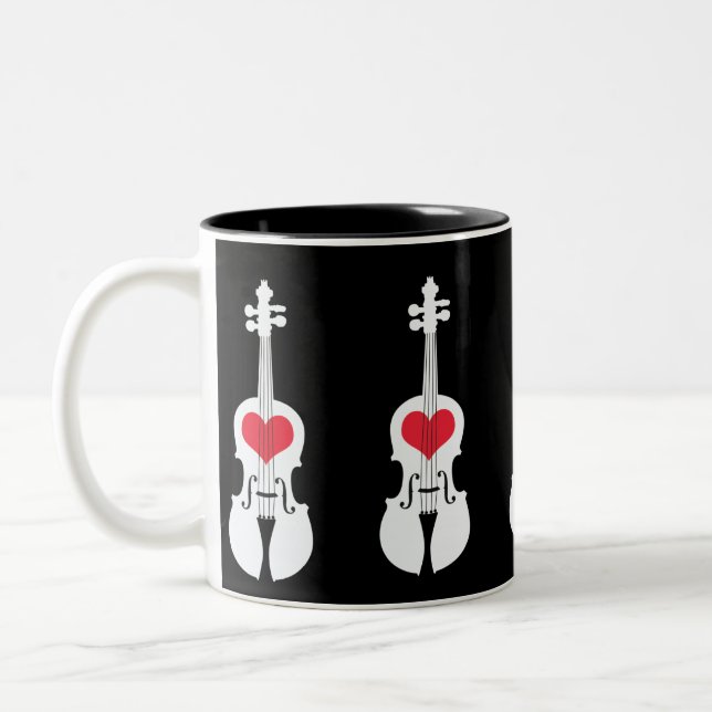 Tasse de café de violon (Gauche)