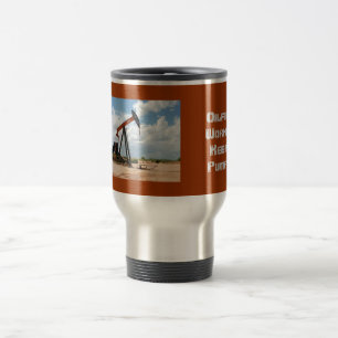 Tasse de café de voyage - cric de pompe