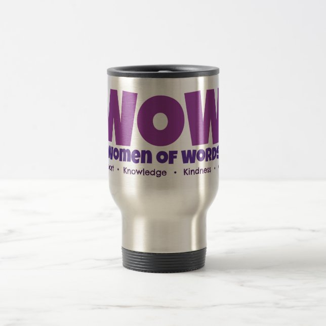 Tasse de café de voyage de wow (Centre)