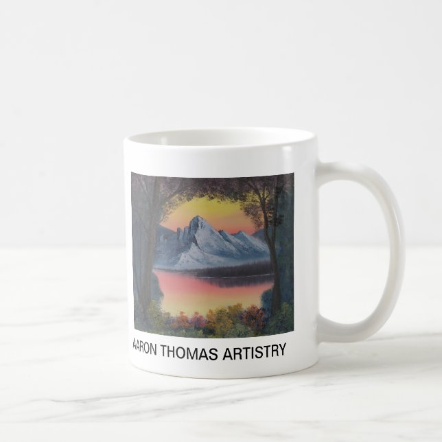 Tasse de café de vue de sommet (Droite)