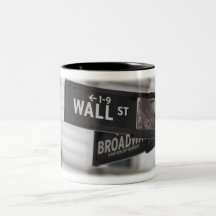 Tasse de café de Wall Street