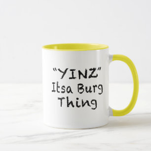 TASSE DE CAFÉ DE YINZ PITTSBURGH