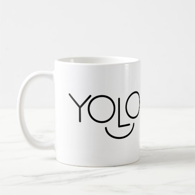 Tasse de café de YOLO (Gauche)