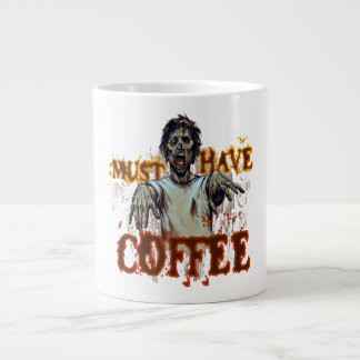 Tasse de café de zombi de matin