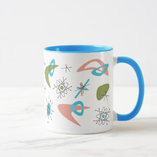 Tasse de café d'ère atomique