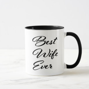Tasse de café des meilleures femmes d'épouse