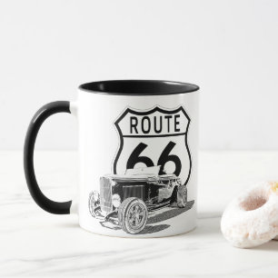 Tasse de café design Route 66
