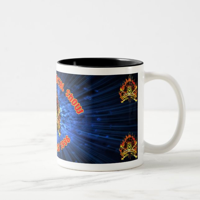 Tasse de café Deux-Modifiée la tonalité par CMS - (Droit)