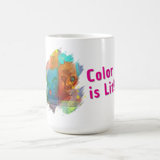 Tasse de café d'hiver artistique et cosy