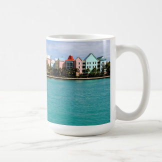 Tasse de café d'île de paradis