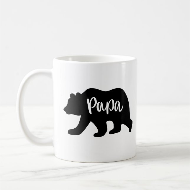 Tasse de café d'ours de papa (Gauche)