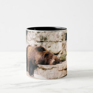 Tasse de café d'ours gris