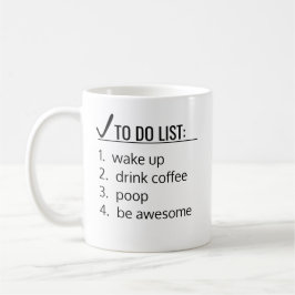 Tasse de café drôle