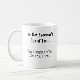 Tasse de café drôle