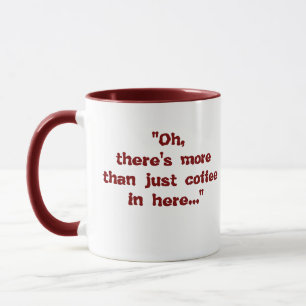 Tasse de café drôle de blague stressante