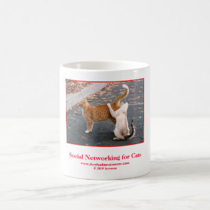 tasse de café drôle de chat