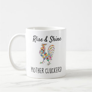 Tasse de café drôle de Cluckers de mère de hausse
