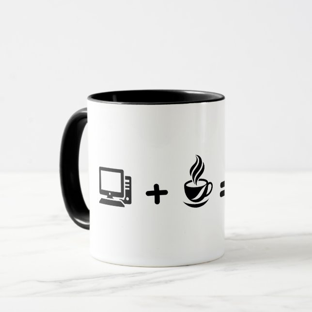 Tasse de café drôle de code de programmeur - Moteu (Devant gauche)