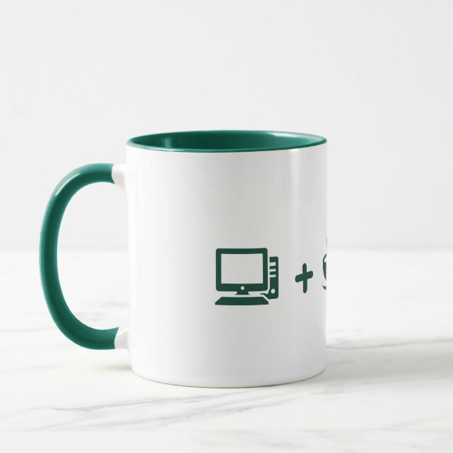 Tasse de café drôle de code de programmeur - Moteu (Gauche)
