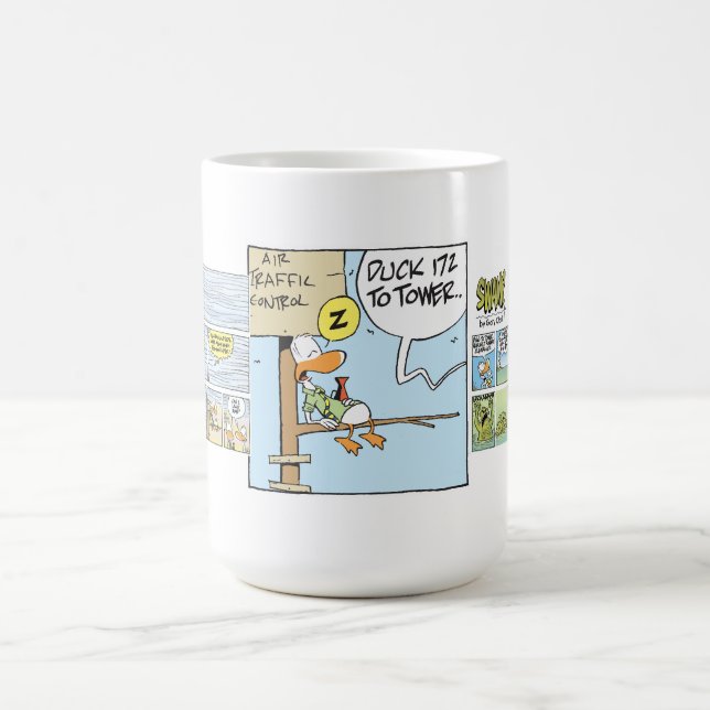 Tasse de café drôle de contrôleur de la navigation (Centre)
