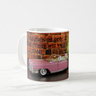 Tasse de café drôle de crapaud de grenouille