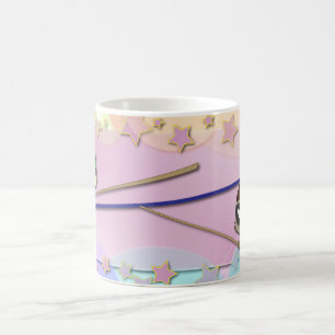 Tasse de café drôle de Kawaii de personnage de