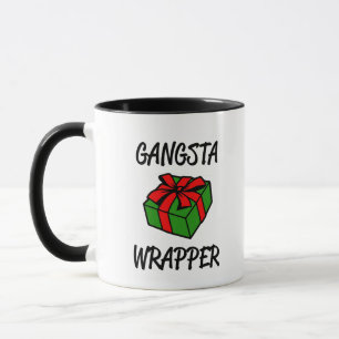Tasse de café drôle de Noël d'emballage de Gang