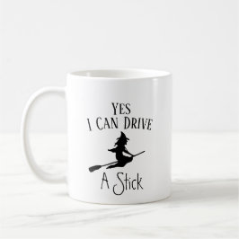 Tasse de café drôle de sorcière